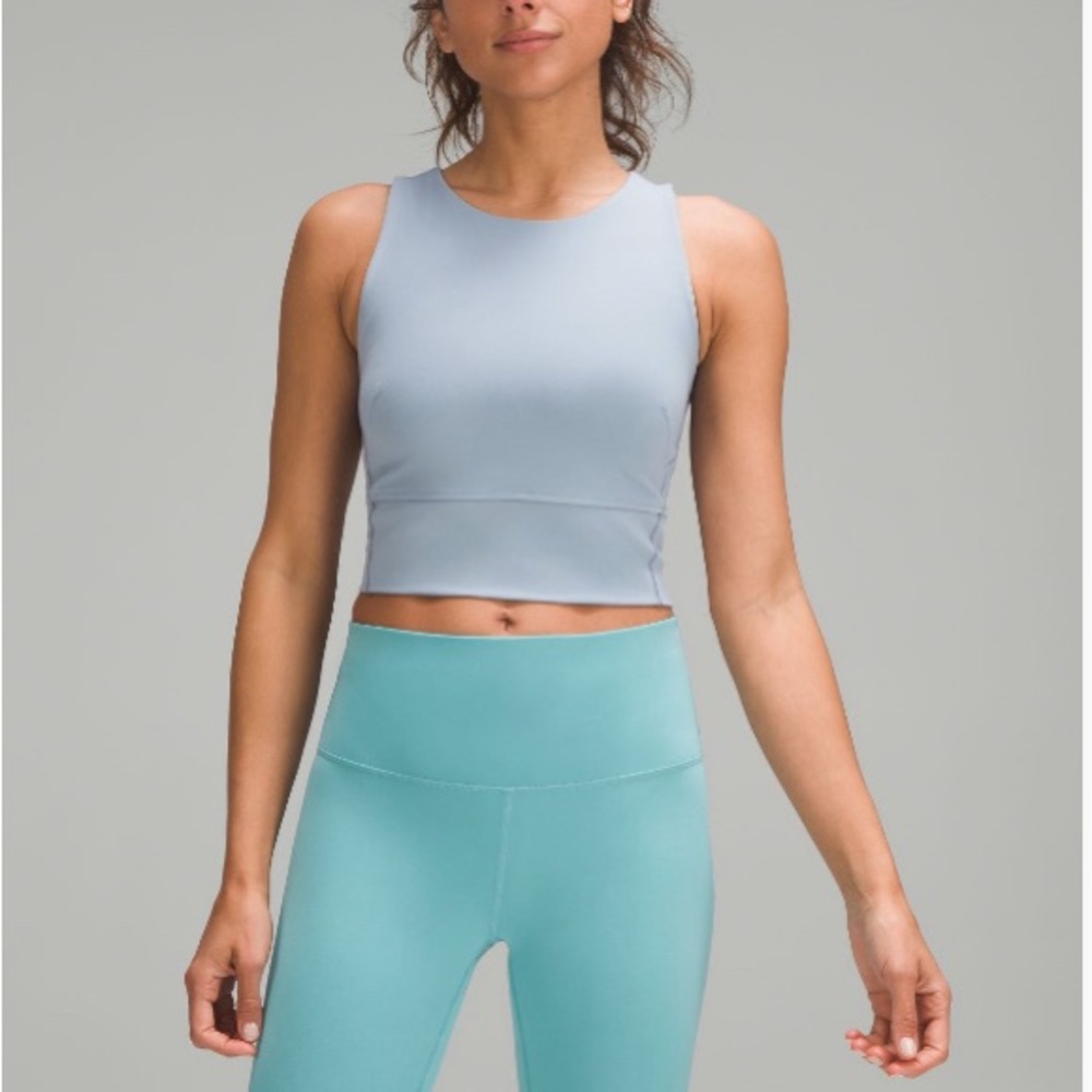 Lululemon Wunder Train Tank in Chambray